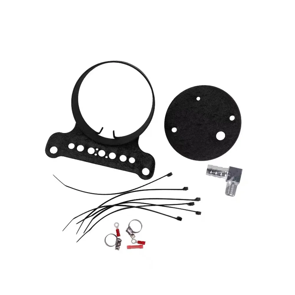 

Motorcycle Black Single Gauge Mounting Kit For Harley Davidson Sportster 1200 X48 883 Dyna Street Bob Low Rider