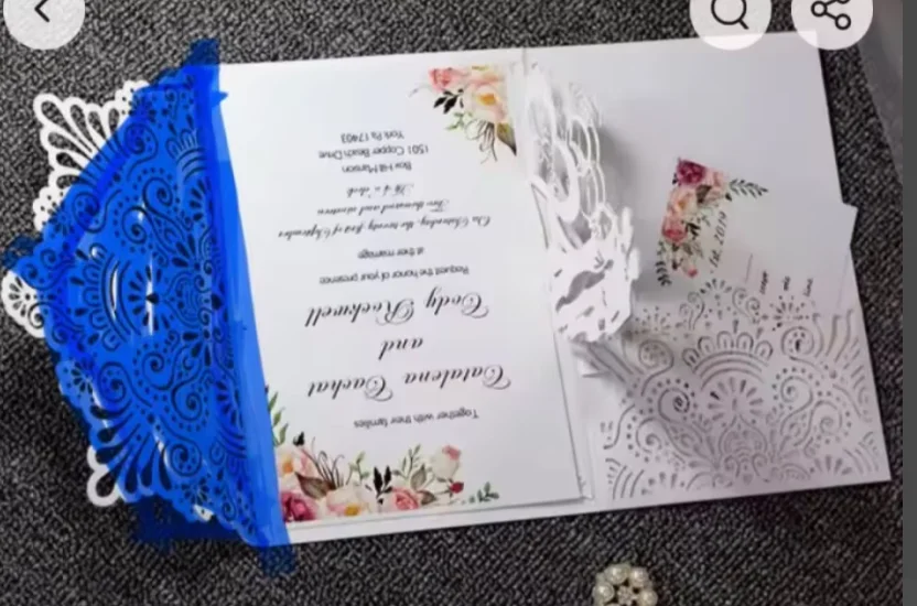 

80pcs pearl burgundy paper 3d pop up cards only