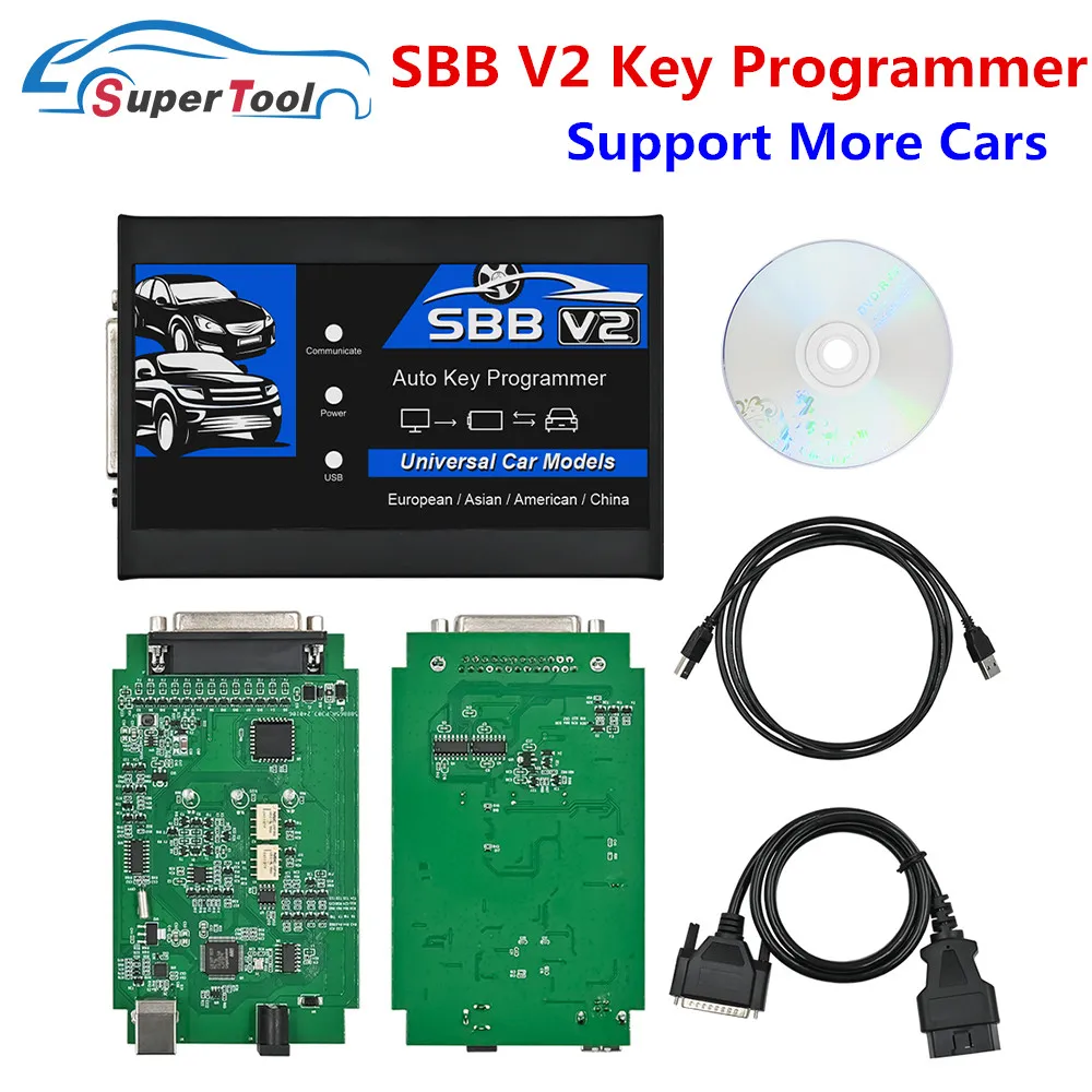 2024 SBB V2 Key Programmer Tool Better than SM2 pro No Token Limited For Multi-brand Car Auto IMMO/Transponder/Programmer Key