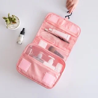 Bolsa Feminina Necessario Com Alca Para Maquiagem Cosmeticos