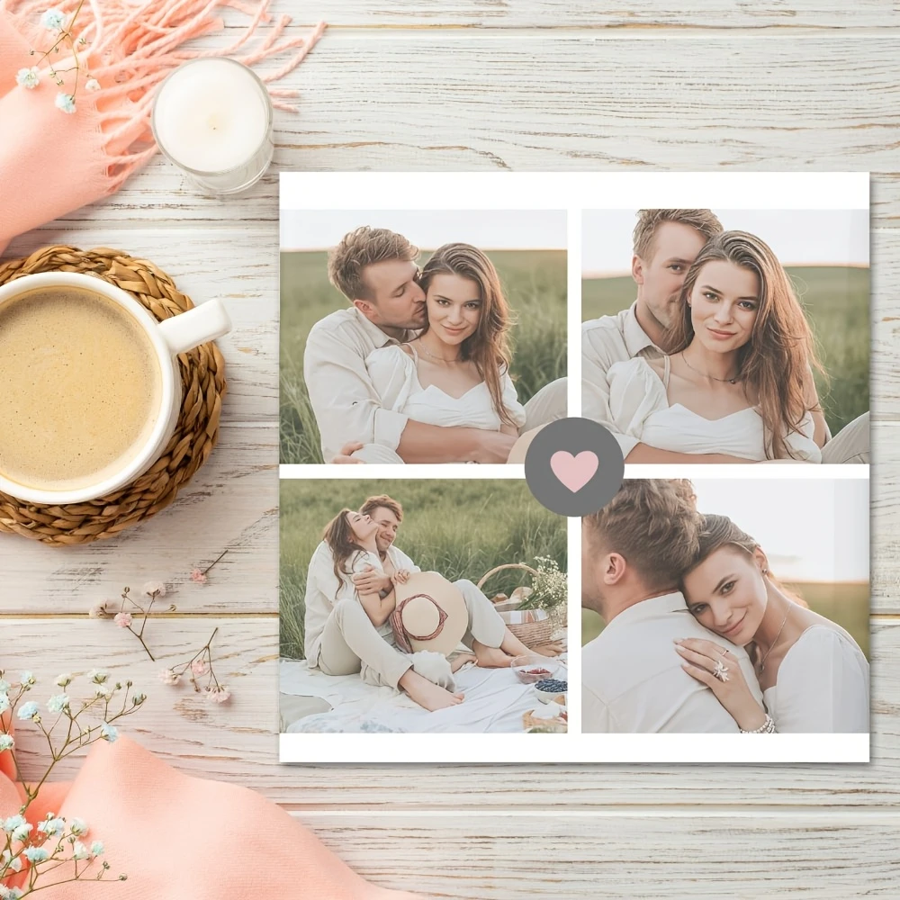 Personalized Retro Insta Photo Magnet Collage Sentimental Holiday Gift Mother’s Day Wedding Favor For Couples Family Friends