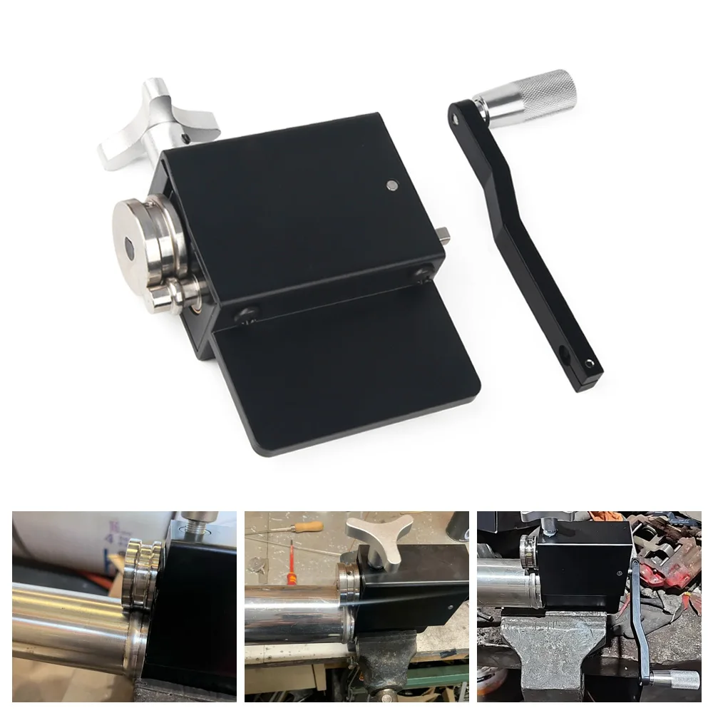 Tubing Beader Tool Manual Bead Roller Intake and Intercooler Piping Crimping Tool Fit 5/8