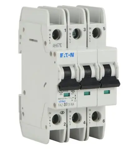 

FAZ-D7/3-NA - Miniature circuit breaker (MCB), 7 A, 3p, characteristic: D 102265