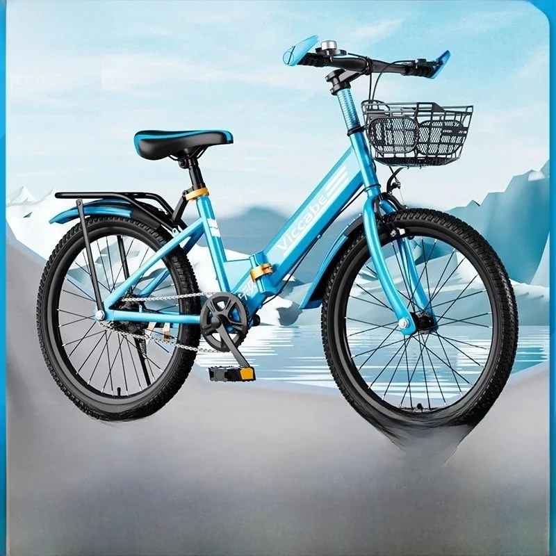 AliExpress smvp Cooya Mountain Folding Bicycles For Boys And Girls Aged 6-15 Students Aged 18-20-22 Inches Adults Teenagers Pedal Bikes 2024 New