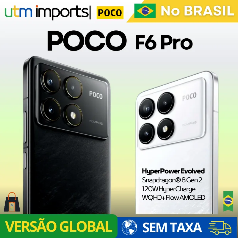 Xiaomi Poco F6 PRO 5G Global Version 1TB Global ROM 512GB 256GB Local Stock