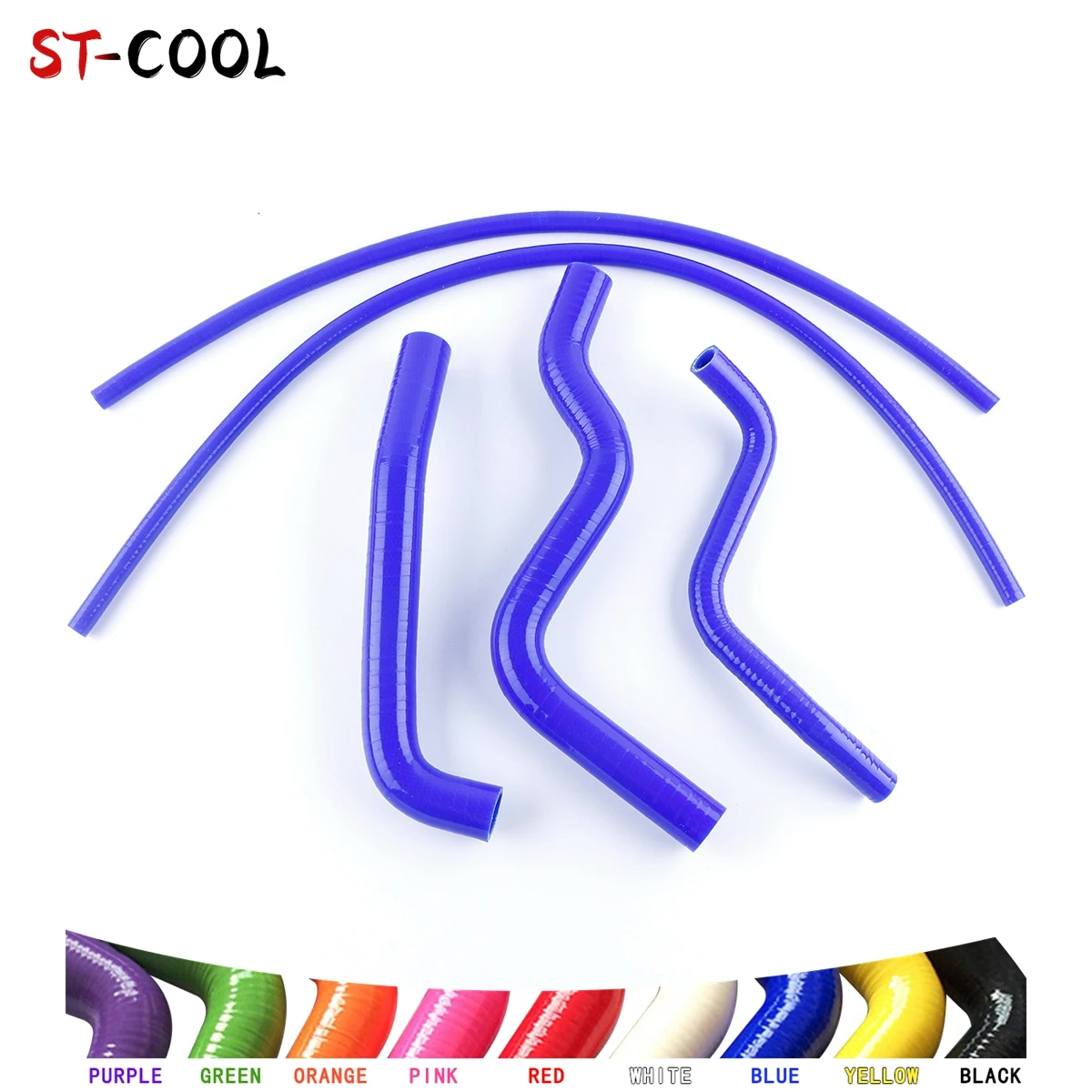 FOR YAMAHA FZ6-S FZ6 FAZER FZ600 FZ 600 2006 ATV Silicone Coolant Radiator Hoses Kit Silicon Tubes 5Pcs 10 Colors