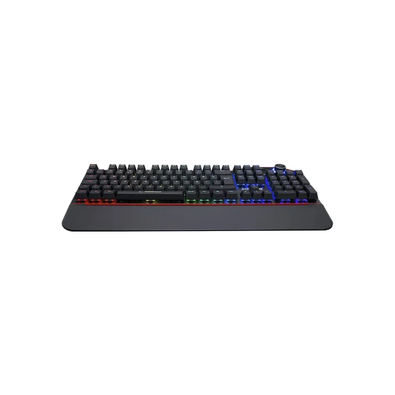 Rampage Hydra R6 Full Color RGB LED Gaming Pro Blue Switch Multimedia Mechanical Keyboard