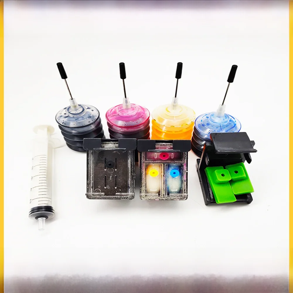 Einkshop Pour HP 304XL HP 304 Recharge Cartouche D'encre Pour hp 304 xl Envy 5010 5020 5030 5032 5034 5052 5055 Pour HP Deskjet 2620 2630