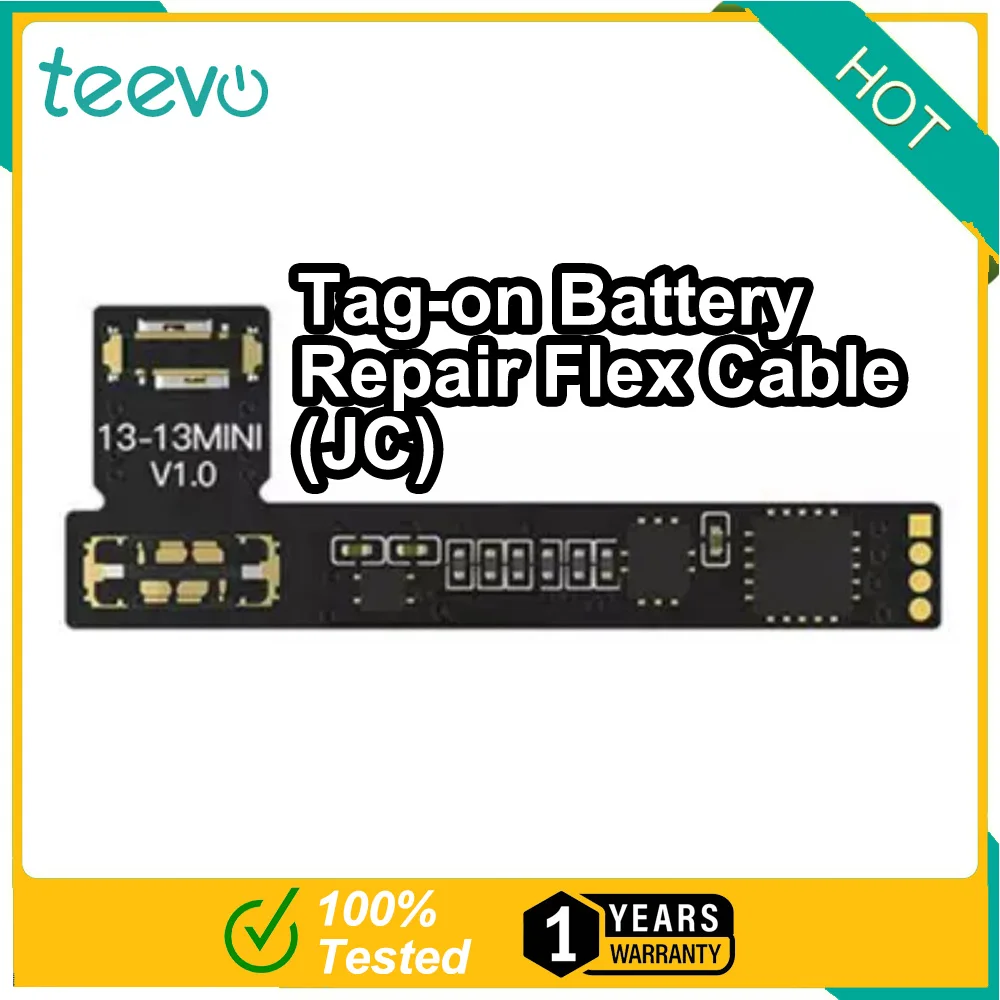 

Гибкий кабель для ремонта батареи Teevo для iPhone 13 / 13 mini Tag-on (JC)