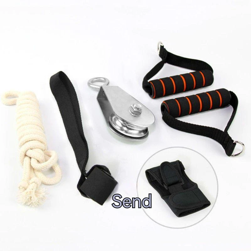 Shoulder Therapy Exercise Pulley System Arm Rehabilitation Over Door Hanging Pulley Trainer Home Use Braces Supports