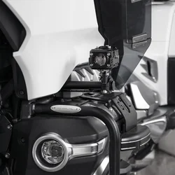 Panical-faro antiniebla Led para motocicleta, soporte de lámpara de conducción auxiliar para Honda Goldwing 1800, GL1800, F6B, 2018-2023, negro