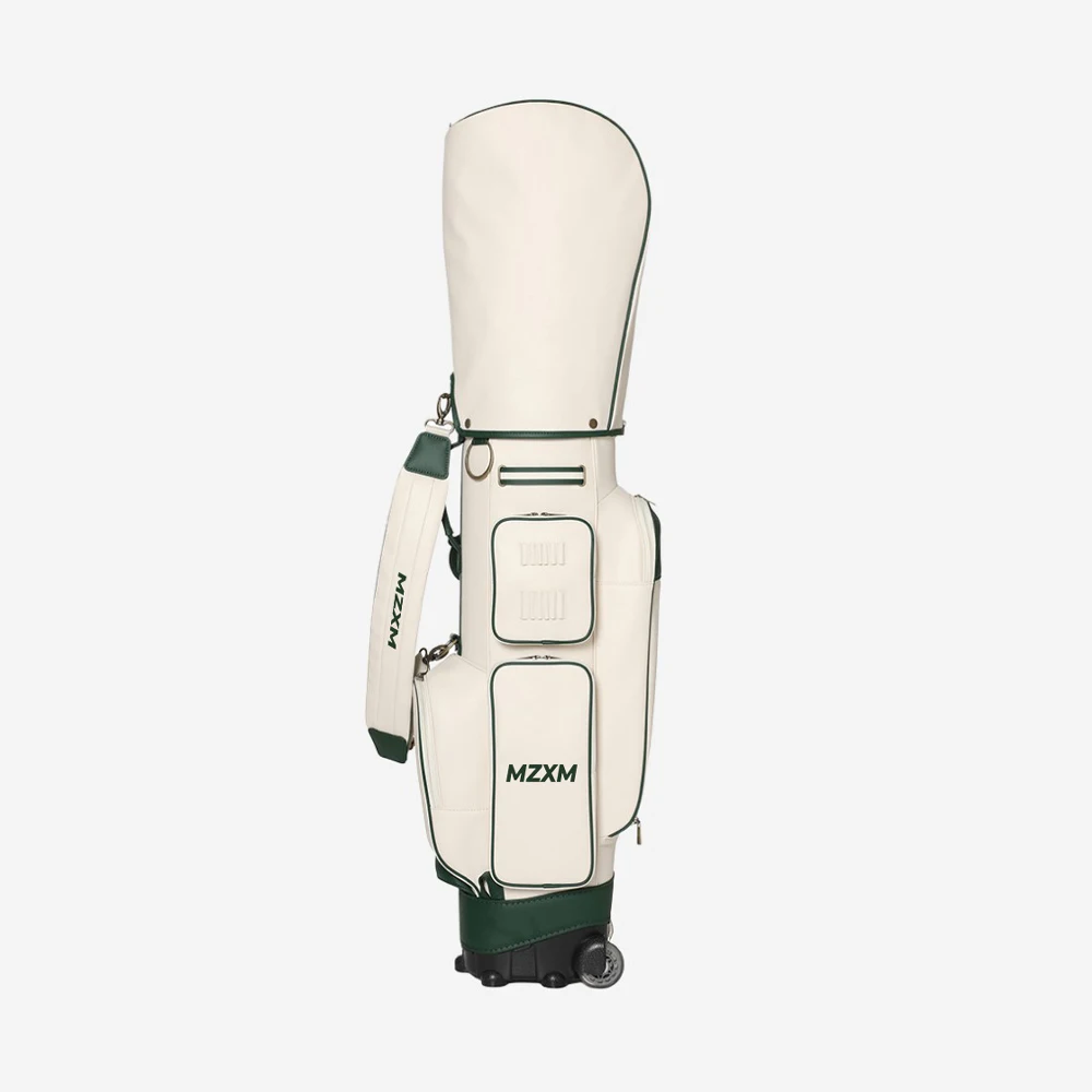 Sac de golf multifonctionnel ultra-léger pour le rangement, sac de caddie de golf de style Y avec de nombreux compartiments à fermeture éclair, sac de club de golf