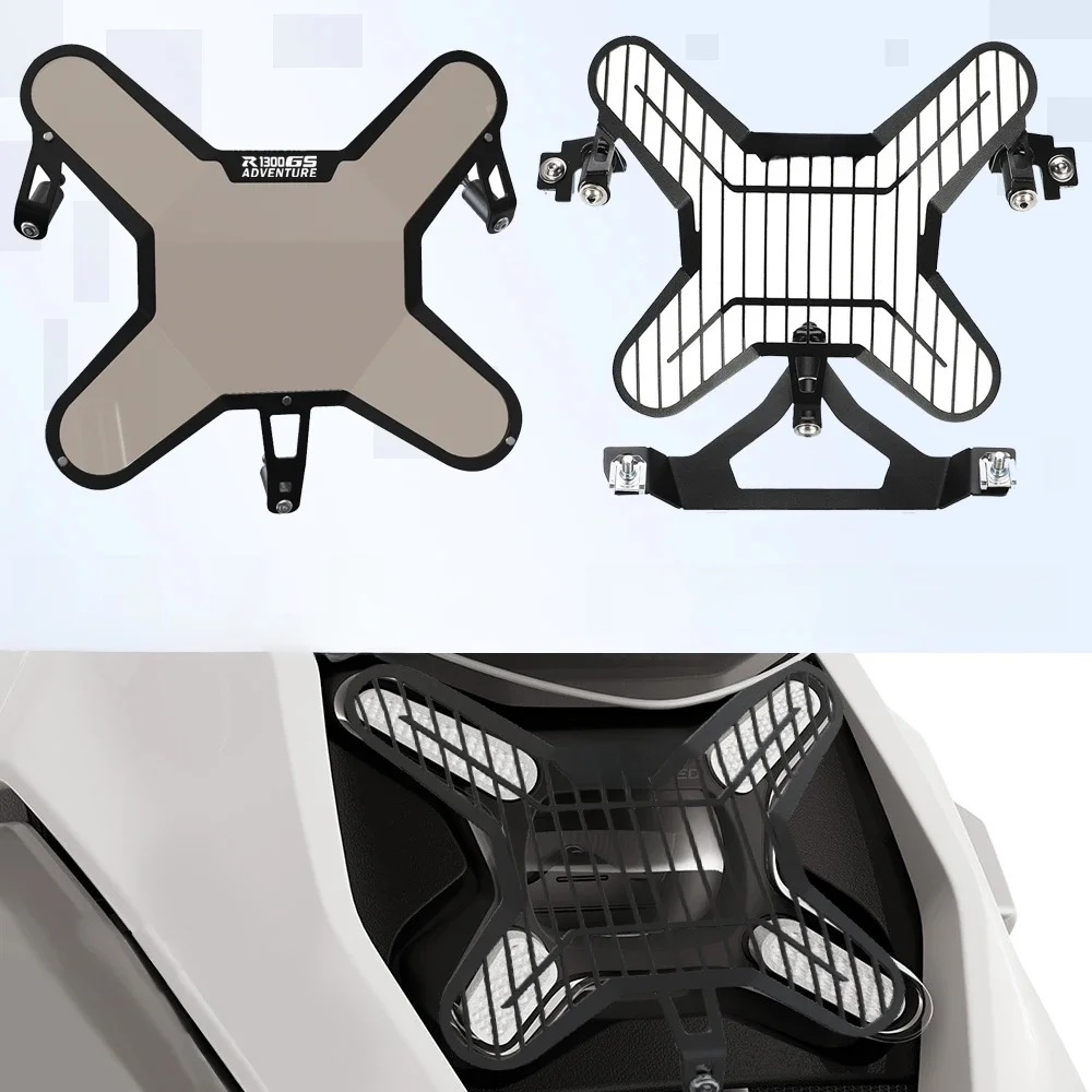 R1300GS 2025 Voor BMW R1300GS R1300GS GS1300 1300GS ADVENTURE ADV Koplamp Protector Licht Cover Beschermende Guard 2023 2024 - afbeelding 2