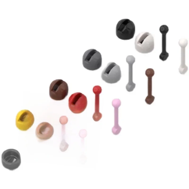 20pcsMOC parti 4592c02 73587 Base leva con leva nera mattoni compatible fai da te Assmble blocs de construction particelle giocattolo