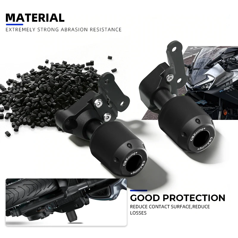 New 675 SR Frame Sliders Crash Protector For CFMOTO 675SR 675NK 675 Motorcycle Falling Protection Crash Pad