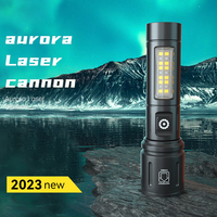 Warsun Powed LED Rechargeable Flashlight Multifunctional Outdoor Torch Portable Zoomable Waterproof Camping Hiking Lantern Light