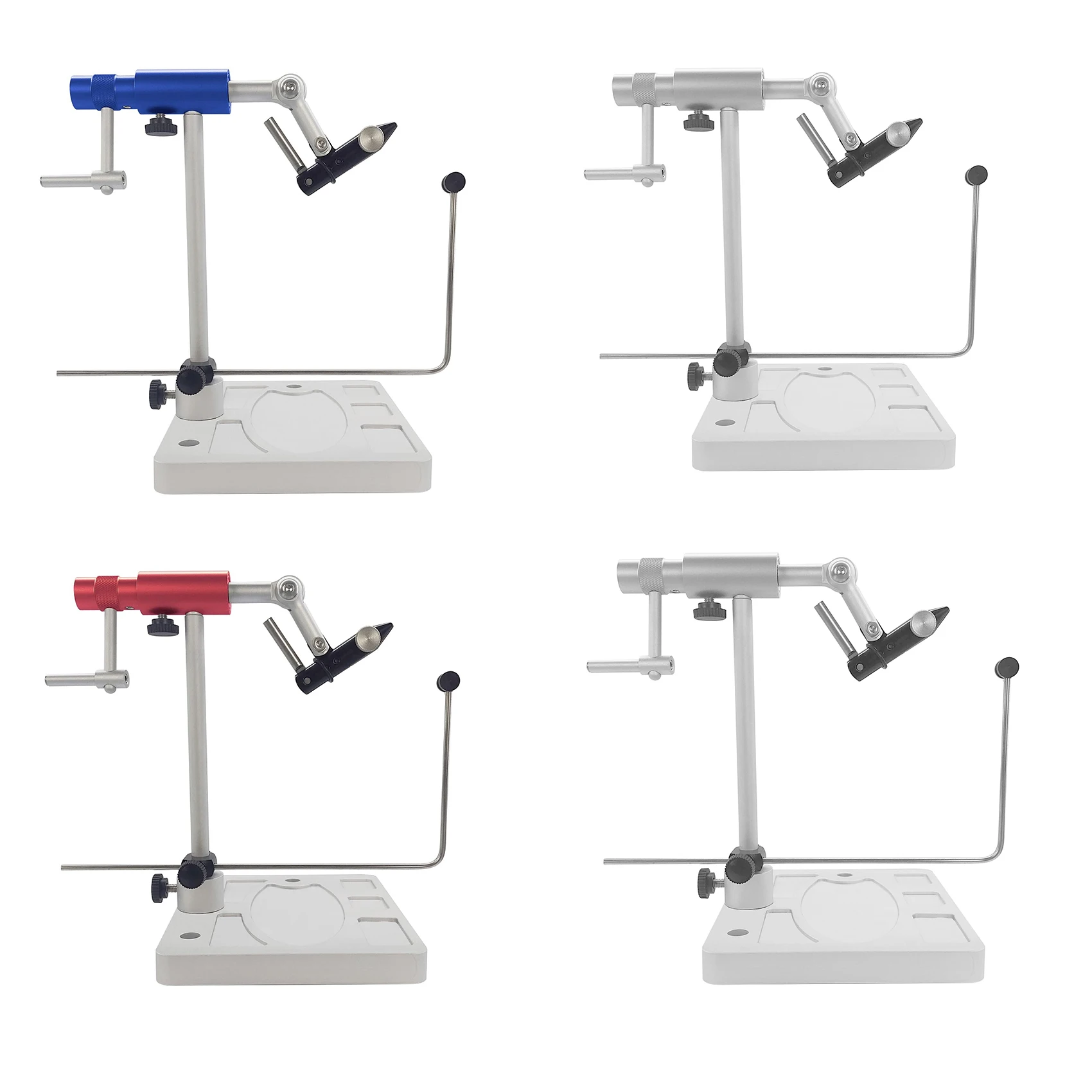 Aventik Fly Tying Vise Artificial Flies Making Tool with Base Adjustable Fly Fishing Equipment Traveler Fly Fishing Tackle Kit