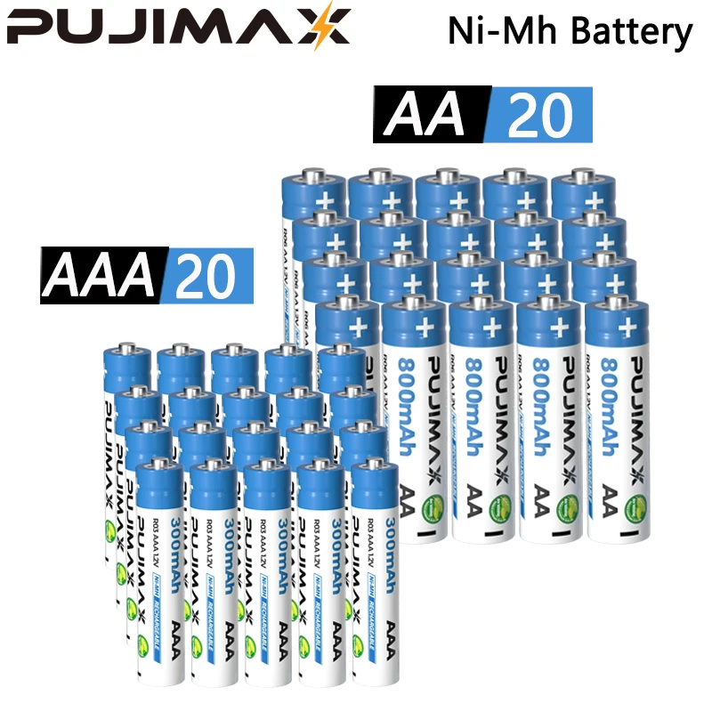 Pujimax Aa800Mah/Aa…