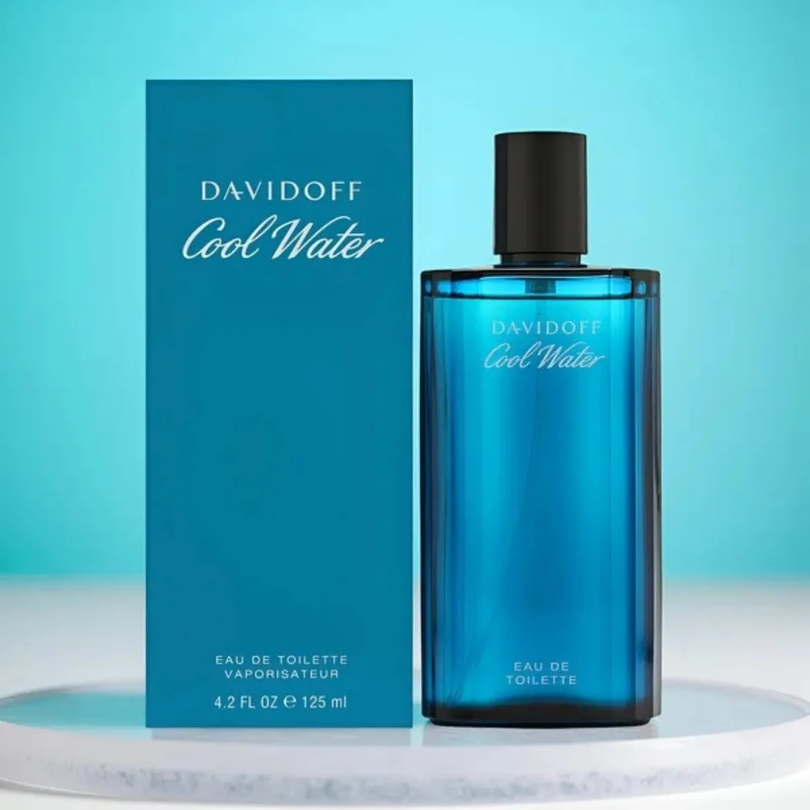 

Davidoff Cool Water Men's Eau de Toilette Fresh Aquatic Mint Woody Cologne 125ml