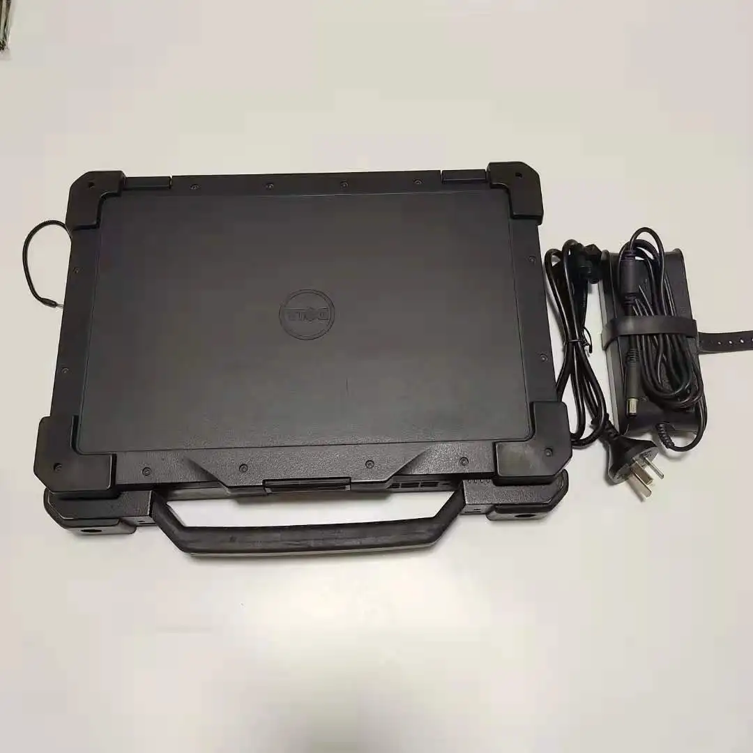 High quality Used DELLLatitude 7404 Military Toughbook with i5-4300u 8g/16gRAM 512g 1TB SSD Win7/10 Rugged Extreme 7404 Laptop