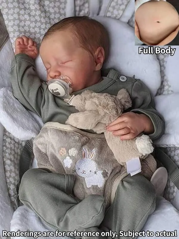 16 Inch 42 Cm Handmade Bebe Reborn Doll Boy 3D Painted Skin Levi Bebe Reborn Toy For Children Birthday Gifts