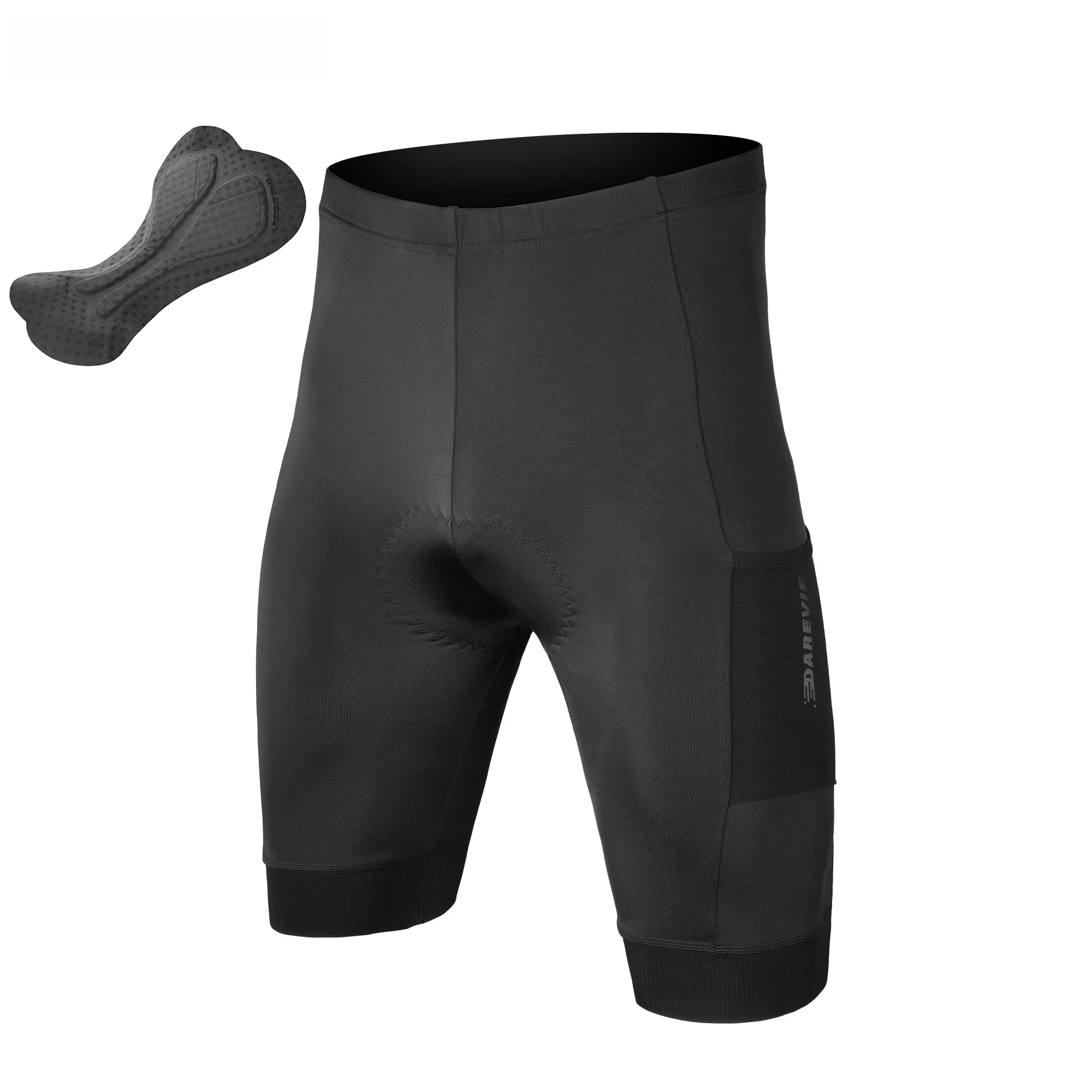 AliExpress DAREVIE Cycling Shorts with Pockets Training Level 2025 New Men's Cycling Shorts 5CM Leg Gripper Non-Slip Cycling Shorts Men