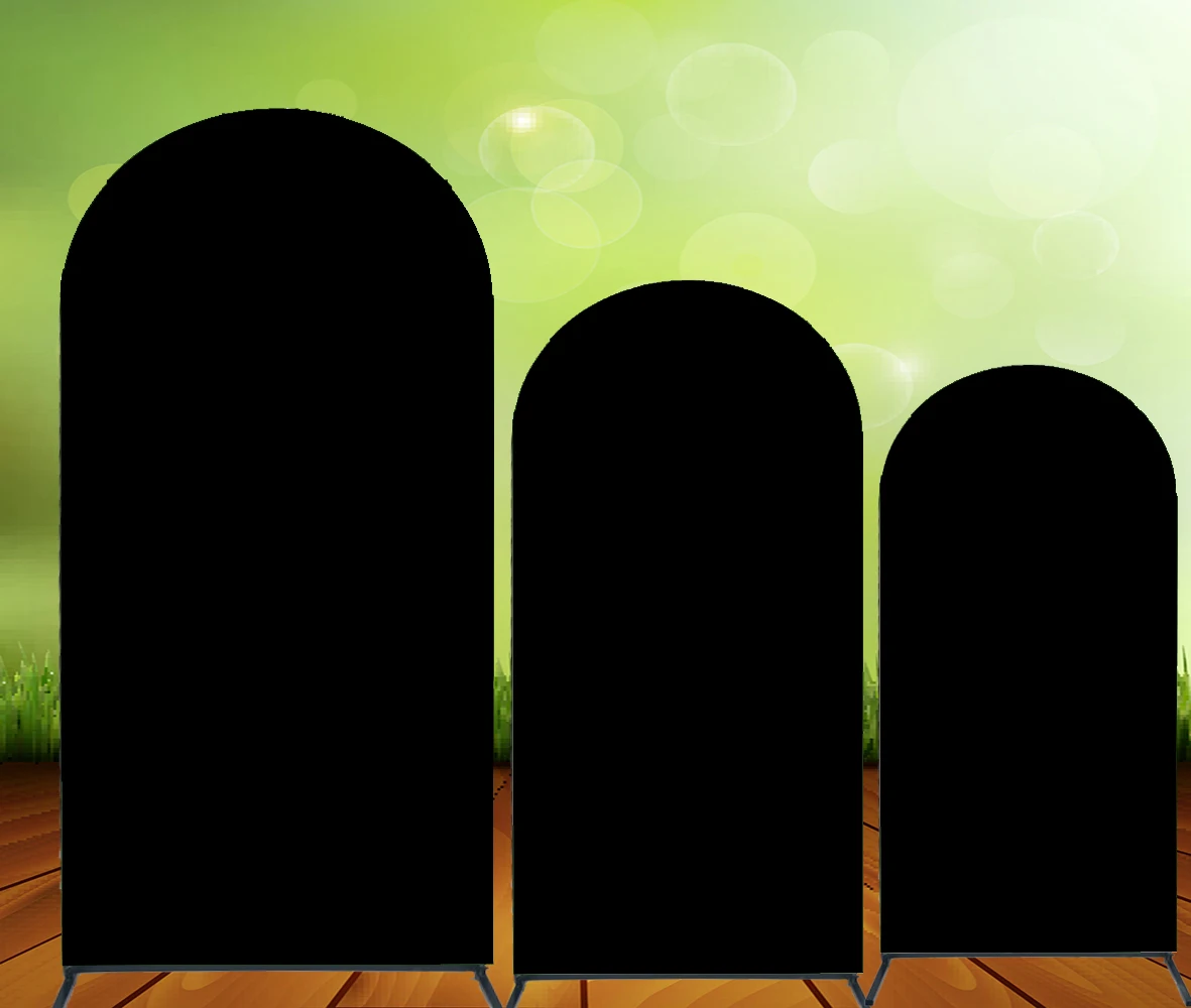 Thick Plain Solid Black Backdrop Color Chiara Arch Cover Birthday Party Decoration Background Baby Shower PhotocallPhoto Booth