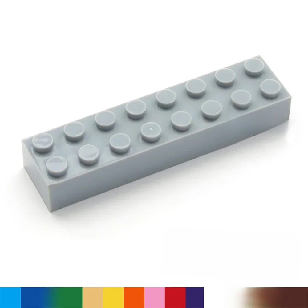Blocs de construction épais 2x8 points, 20 pièces, jouets éducatifs créatifs pour enfants, figurines, briques en plastique, taille Compatible avec 3007