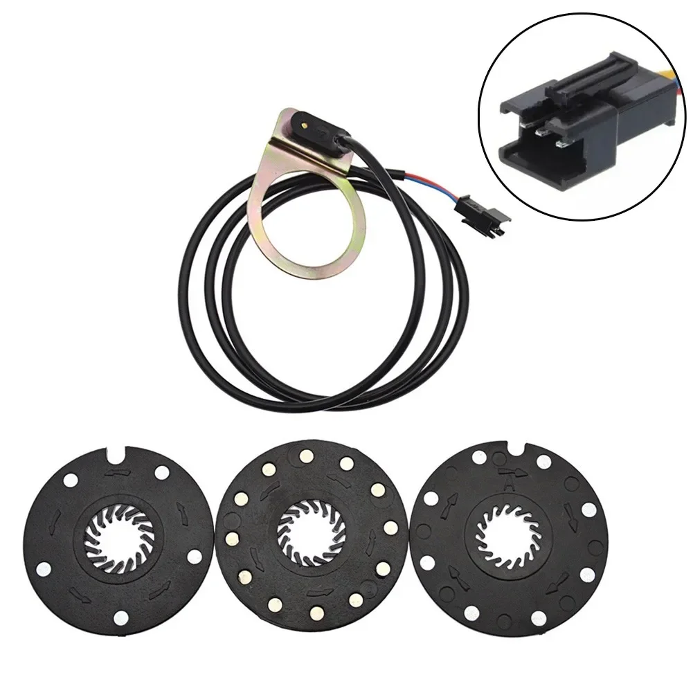 AliExpress NONE Electric Bicycle Pedal 5/8/12 Magnets E-bike PAS System Assistant Sensor Speed Sensor SM-3A Plug Easy To Install
