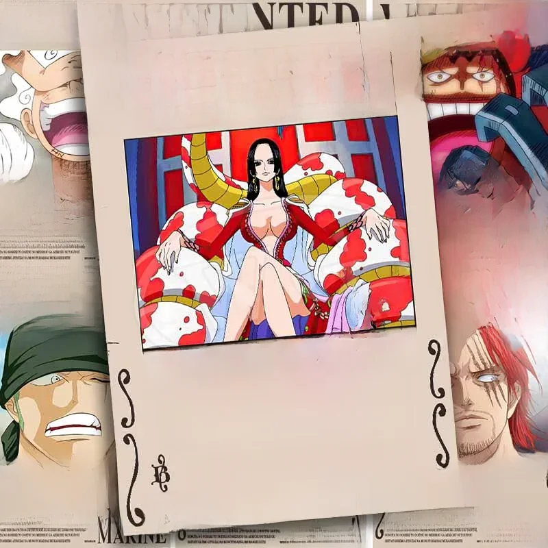 One Piece Anime Figure Vinsmoke Sanji Canvas Painting, All Characters WANTED, HD Print Picture for Bedroom, Christmas Decor Gifts