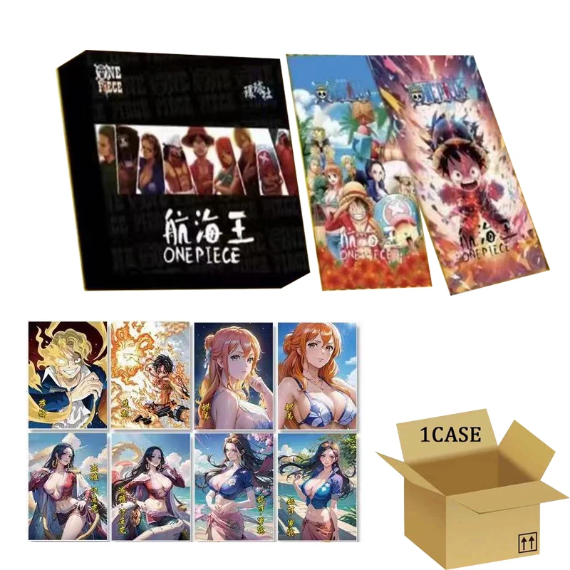 Wholesales One Piece Collection Cards Booster HUANQIUSHE Special Offer Rare Card TCG Anime 1Case Playing Cards