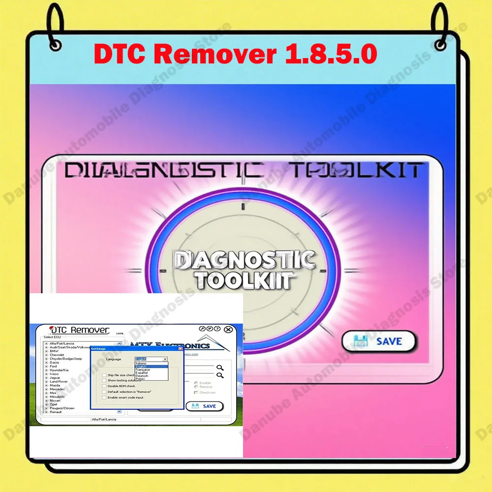 

New Software DTC Remover MTX 1.8.5.0 Latest Version with Keygen KESS KTAG FGTECH OBD2 ECU Fault Tuning Software for Automotive