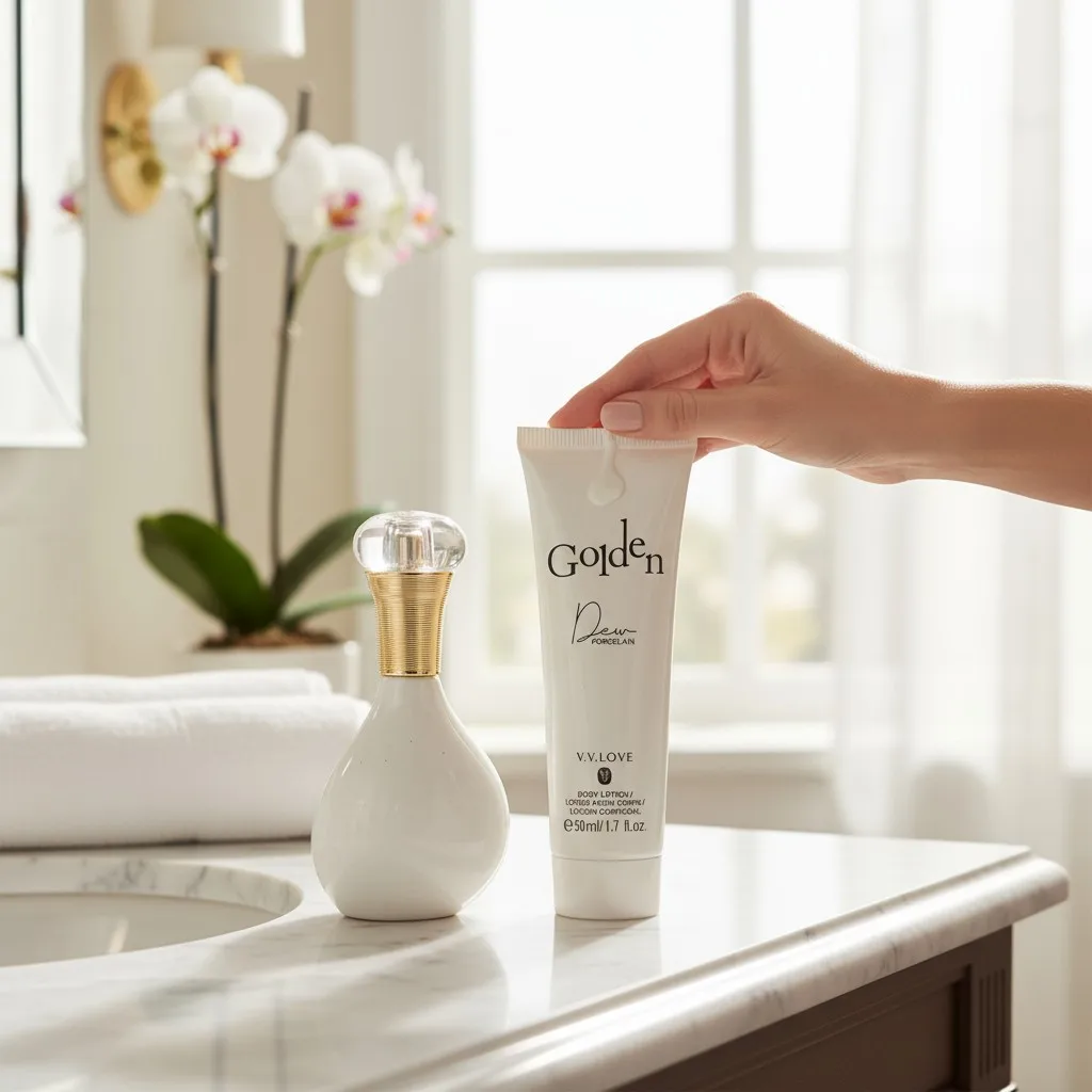 عطر 50 مل ومجموعة لوشن الجسم 50 مل للنساء