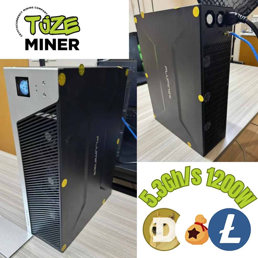 

КУПИТЬ 2 ПОЛУЧИ 1 БЕСПЛАТНО Новый Fluminer L1 Doge LTC BEL Coin Miner 5,3 ГГц/с 1200 Вт Алжиритм шифрования на складе
