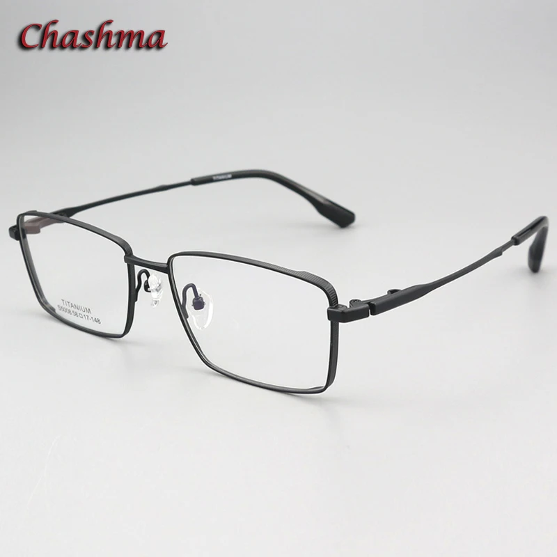 

Chashma Prescription Glasses Men Eyewear High End Gentlemen Fashion Top Quality Pure Titanium Optical Recipe Eyeglasses Frames