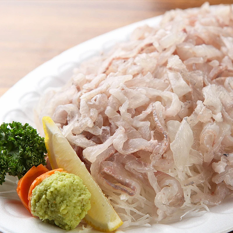 On the day of work, 200g of domestic Sando leg round-up Sliced Raw Ridged-eye Flounder sekoshi raw fish