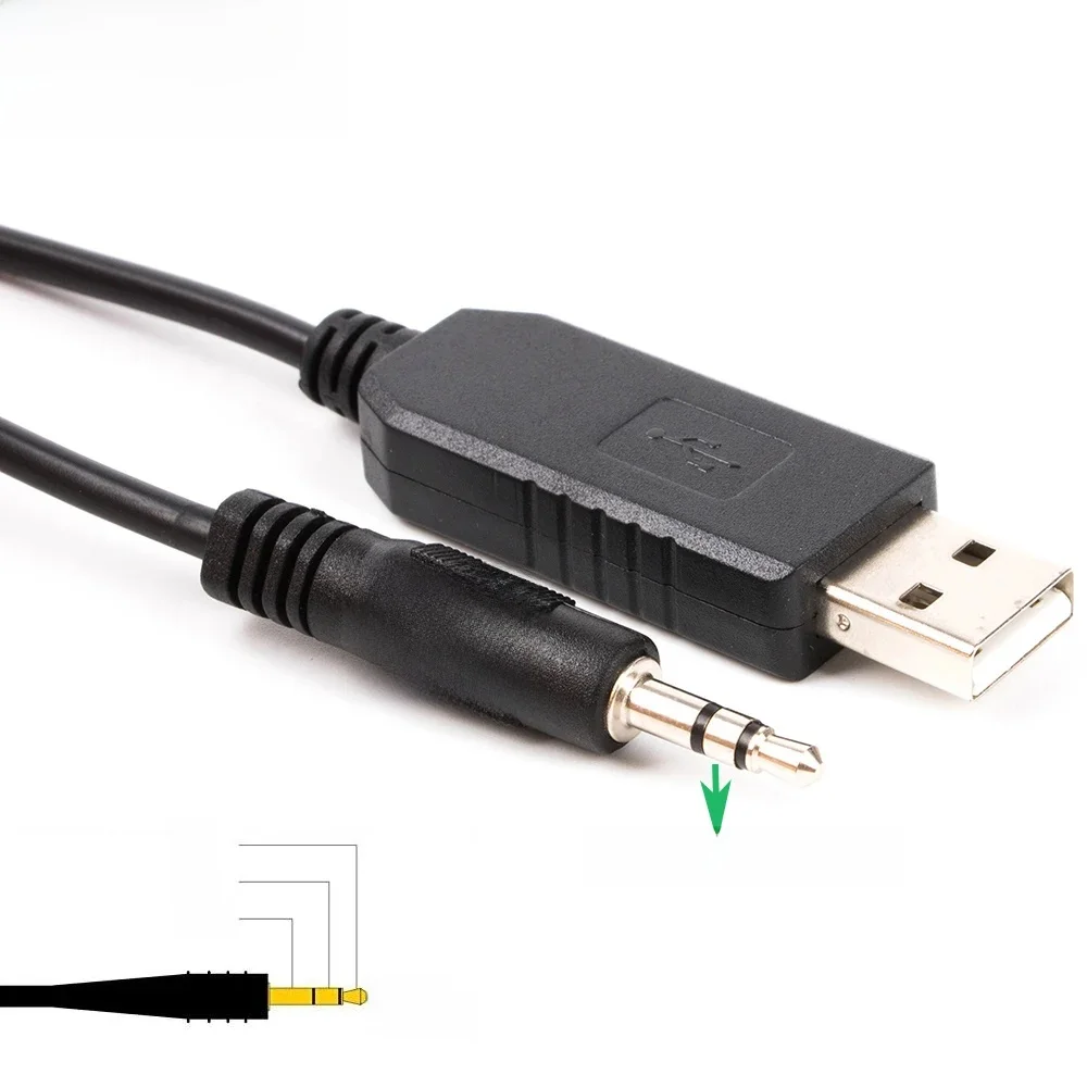 Konwerter USB na TTL Serial Adapter Cable FTDI Chip 5V TTL UART 6ft to 3.5mm Audio Jack Plug Stereo Cable TTL-232R-5v-AJ — zdjęcie 2