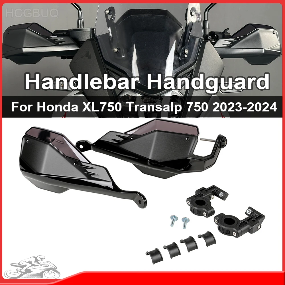 

2023-2024 Upgraded Handguard Handlebar Windshield For Honda XL750 Transalp 750 Motorcycle Hand Guard Protector
