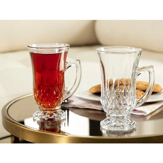 Madame Coco Audrey Set of 4 Teacups Technical Specifications: Product Type: Glass Color: Std Size: 140 ml Production Place: Impo