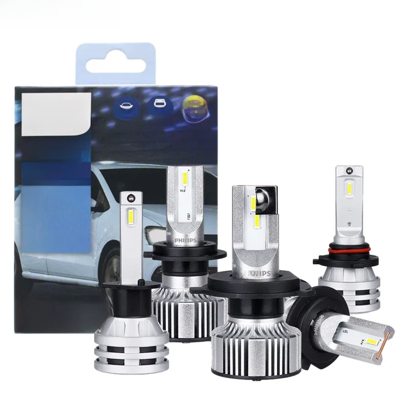 Philips LED H1 H3 H4 H7 H11 Ultinon Pro3101 12V/24V 6000K Jasna biel HB3 9005 HB4 9006 HIR2 9012 Automatyczne reflektory LED, 2x — zdjęcie 2