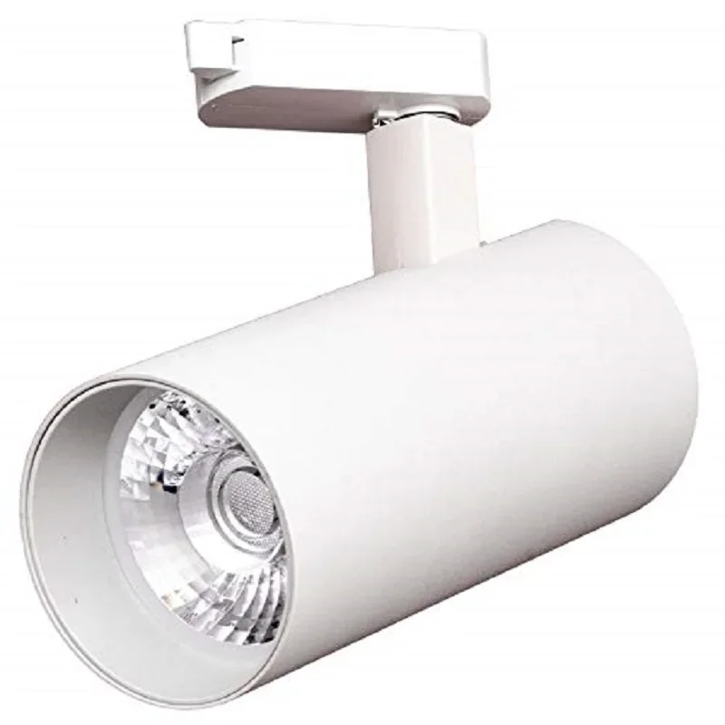 Diodo emissor de luz foco carril blanco 30w 6000k
