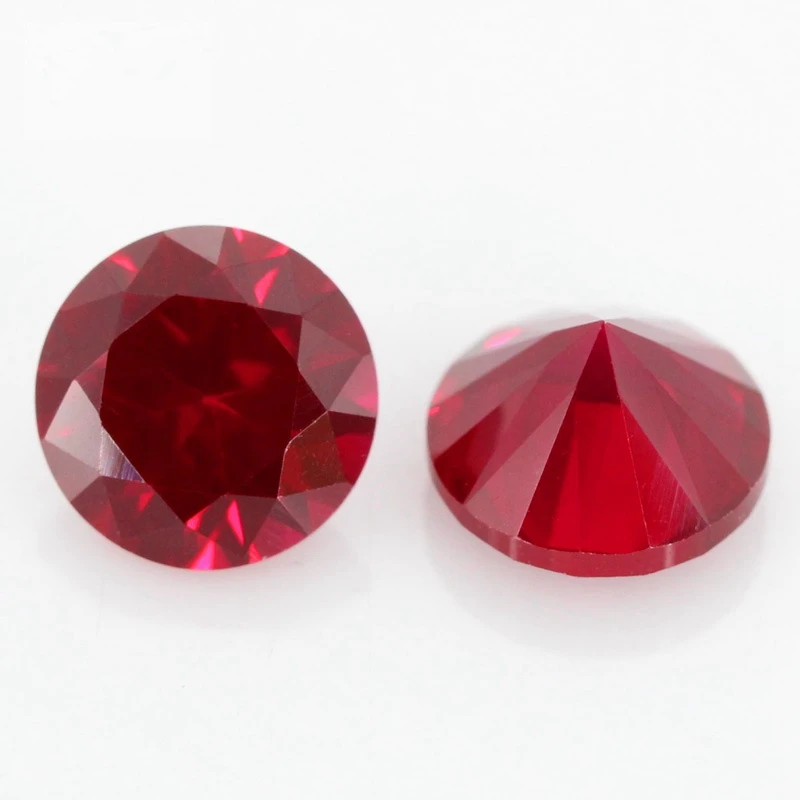 Pigeon Blood Red Ruby Unheated 4.0Cts 10.0mm Sri-Lanka VVS Natural Mined Loose Gemstone For Jewelry Making