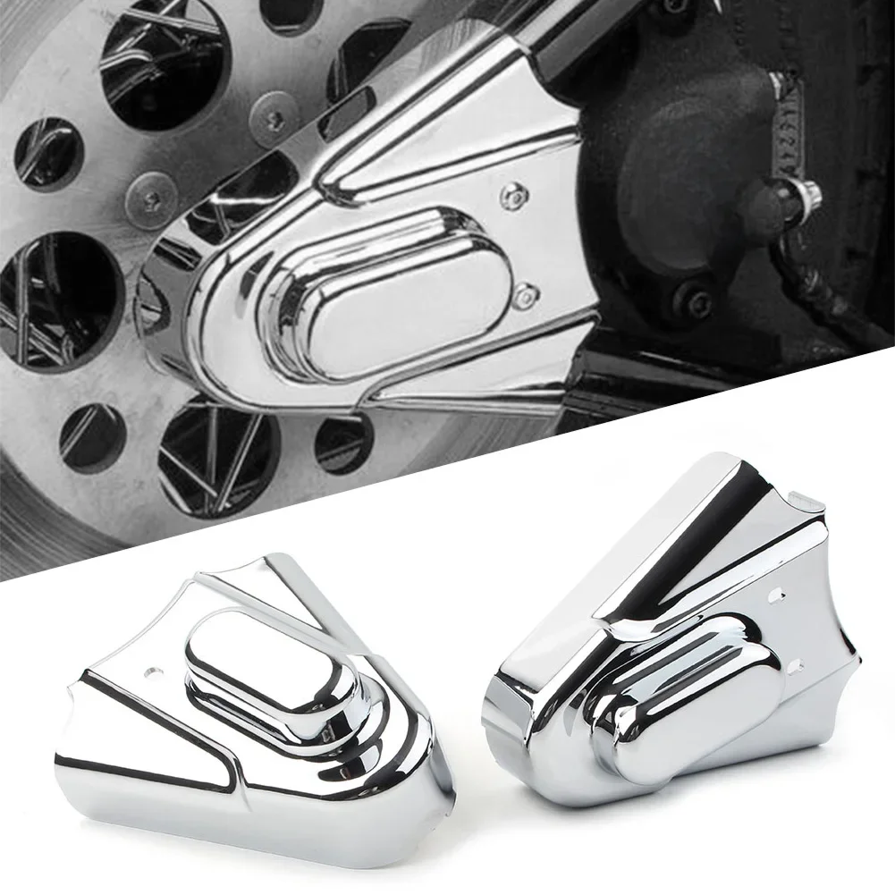 2 szt. ABS motocykl chromowane osłony Phantom osłona osi dla Harley Davidson Heritage Softail FXST 1986-2007 — zdjęcie 2