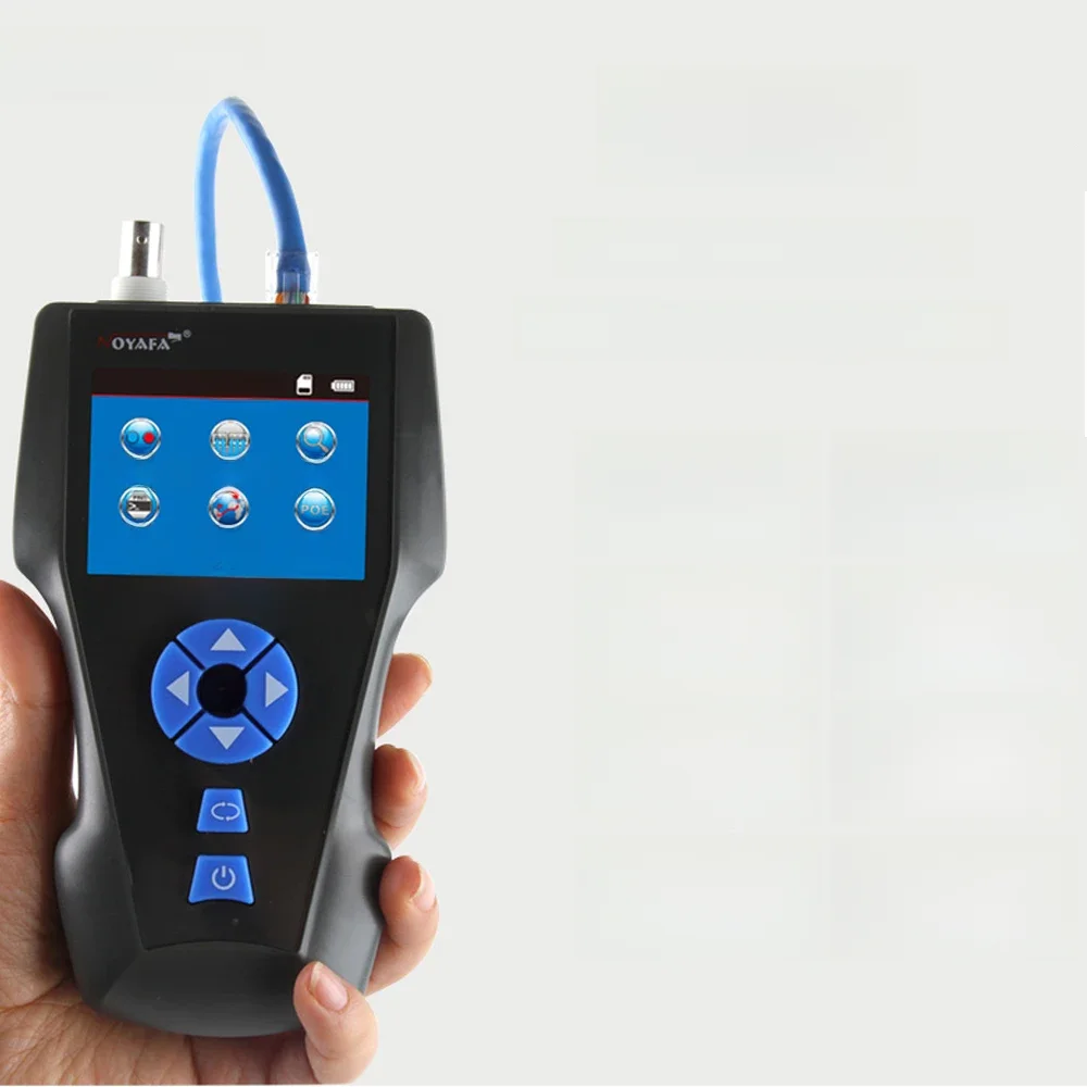 NOYAFA NF-8601S Wielofunkcyjny tester kabli TDR Enthernet Rj45 Rj11 BNC Cat5 Cat6 6E Cat7 POE Lan Test Ping Network Cable Tracker — zdjęcie 2