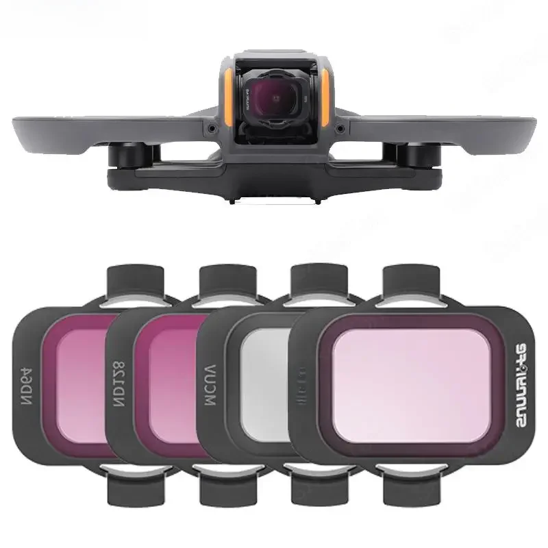 Zestaw filtrów Sunnylife do filtra DJI Avata 2 MCUV HD szklany obiektyw optyczny ND8/16/32/64 akcesoria — 2
