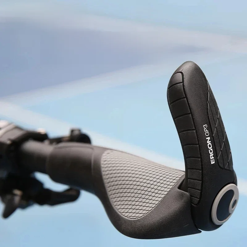 AliExpress NONE ERGON Mountain Bike Handlebar Grips GP1 GP3 GP5 Bicycle Bar End Mount Clamp Handle Grip Ergonomics Rubber Road Cycling Lock Grip