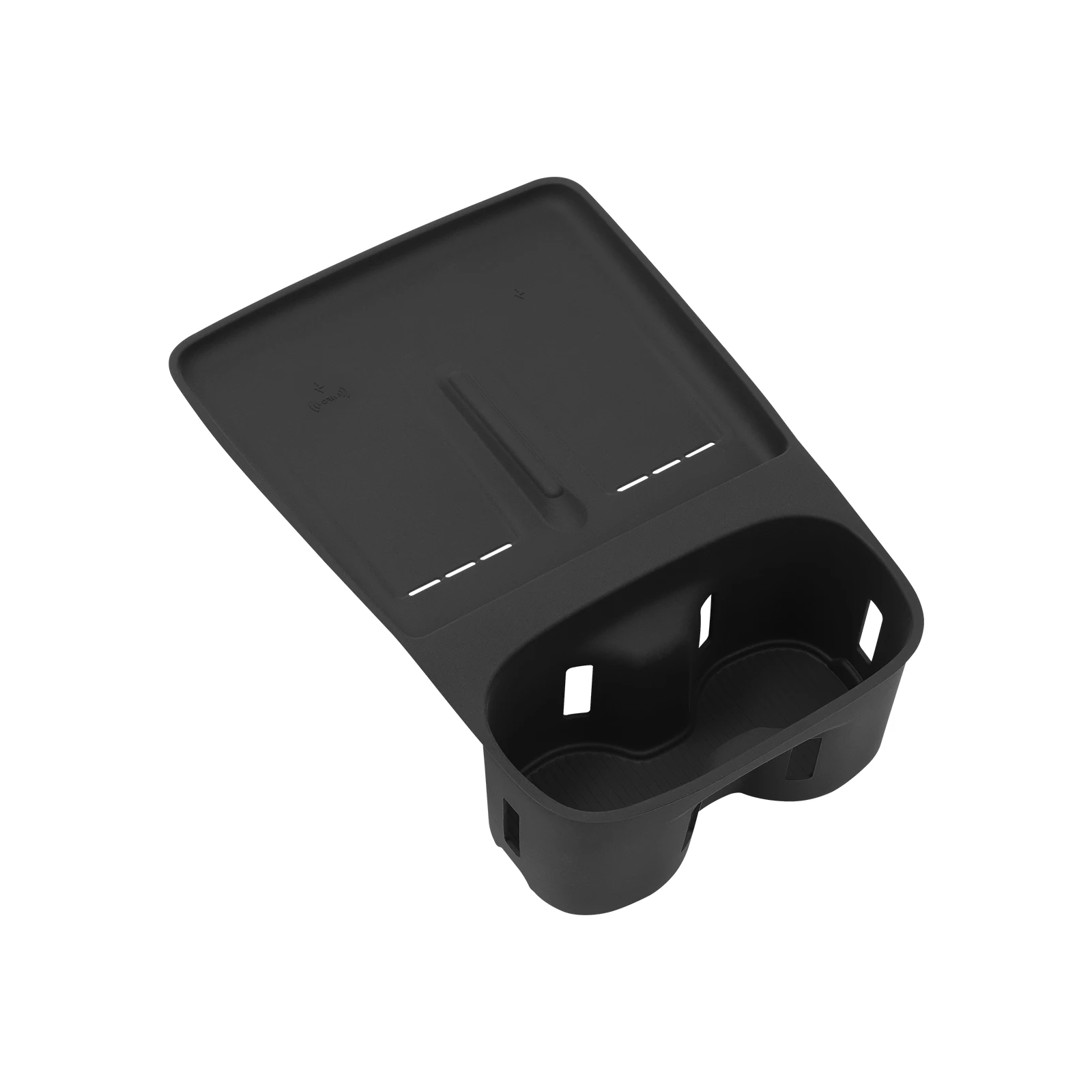 Smabee für Xpeng G6 2026 Handy-Ladehalterung aus Silikon mit Anti-Schmutz-Pad, rutschfester, stoßdämpfende Ablage, Auto-Zubehör