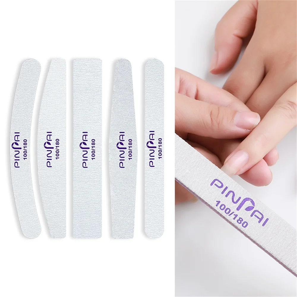 Double-sided Grit Nail File Art Metal Nail File Nail Polishing Professional Nail File Chafe Multi-purpose Sanding Strip Tool