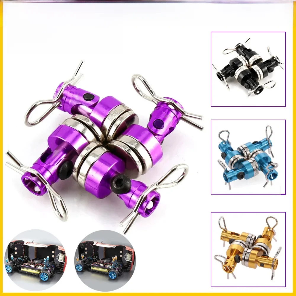 4 Stuks Rc Auto Metalen Sterke Magneet Body Shell Kolom Post Voor 1:12 1:10 Traxxas Hsp Tamiya Axiale SCX10 body Mount Clips - afbeelding 2
