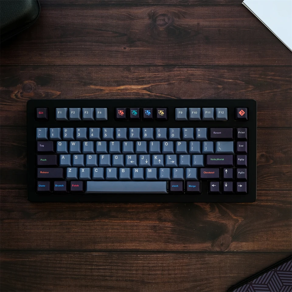 129Keys GMK Oblivion Keycaps V2 Cherry Profile English Keycap PBT